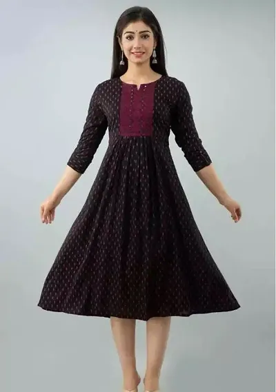 Stylish Rayon Kurta For Women