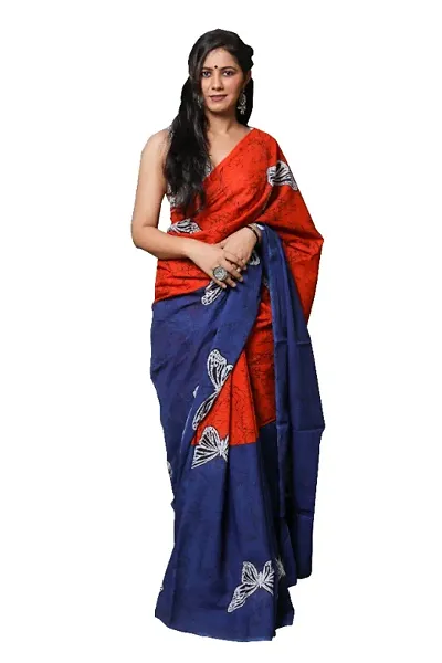 COTTON MULMUL SAREE