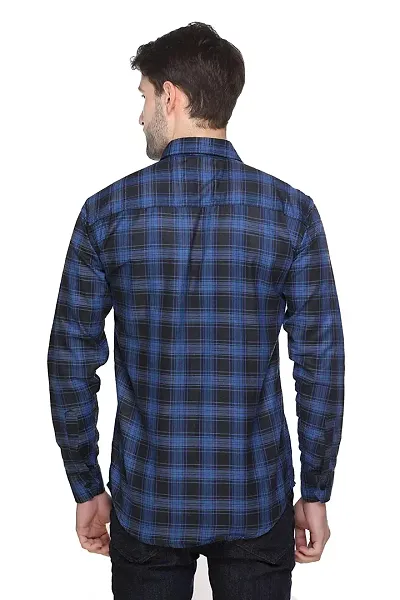 Pack Of 2 Multicoloured Cotton Checked Casual Shirt For Men
