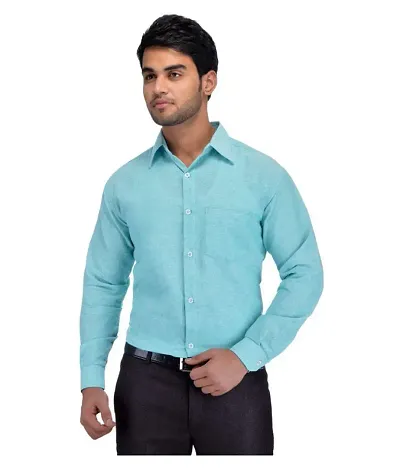 Multicoloured Cotton Solid Casual Shirts For Men