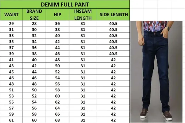 Stylish Denim Black Solid Jeans For Men