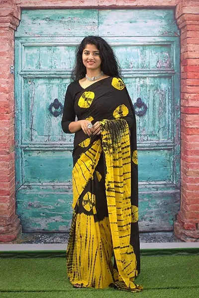 Jaipuri, bagru hand block print pure cotton mulmul sarees