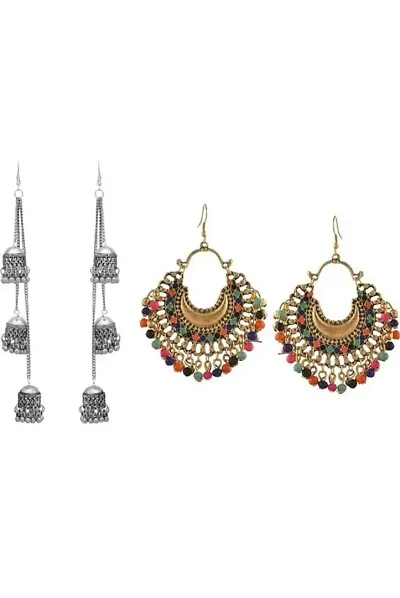 Trendy Designer Oxidised Earring