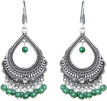 Fancy German Silver Earring for Women