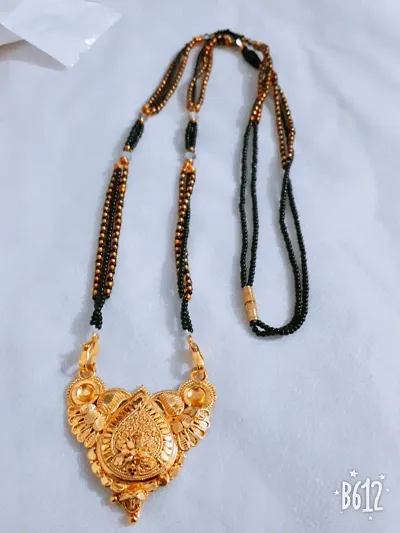 Golden Black Antique Mangalsutra