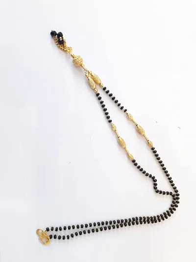 Brass Party Wear Crystal Mangalsutra