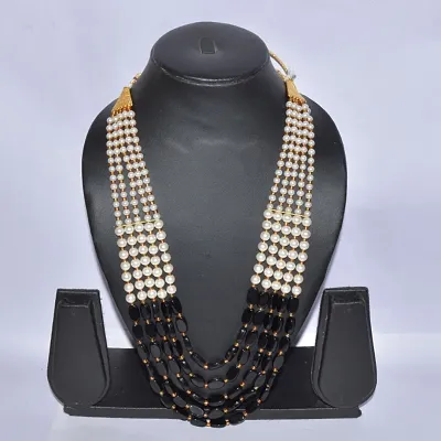 Multicoloured Alloy Partywear Necklaces for Women's Girl's