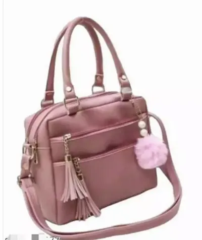 Trendy Women Artificial Leather Hand Bag
