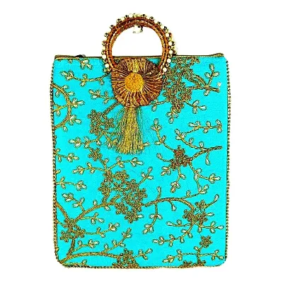 Women Handmade Rajasthani Embroidery Handbag