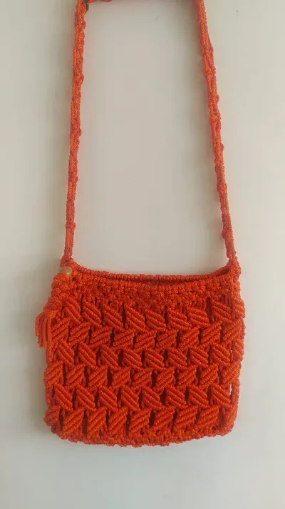 Stylish Multicoloured Fabric Solid Handbags For Women