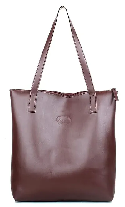 Stylish Brown Nylon Handbags For Women