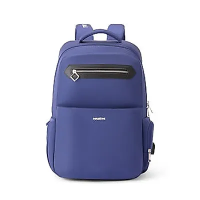 Designer Blue Artificial Leather Backpack