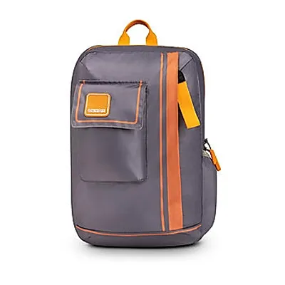 Designer Grey Artificial Leather Backpack