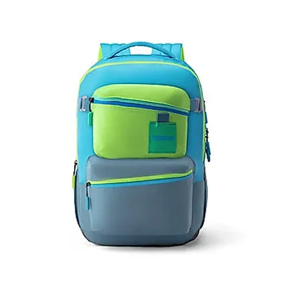 Designer Blue Artificial Leather Backpack