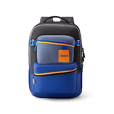 Designer Blue Artificial Leather Backpack